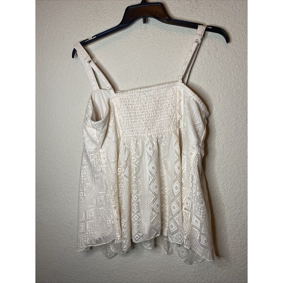 new Torrid Baby Doll Cami Western Country Lace Tank Boho cowgirl tribal sheer1 - Picture 8 of 10